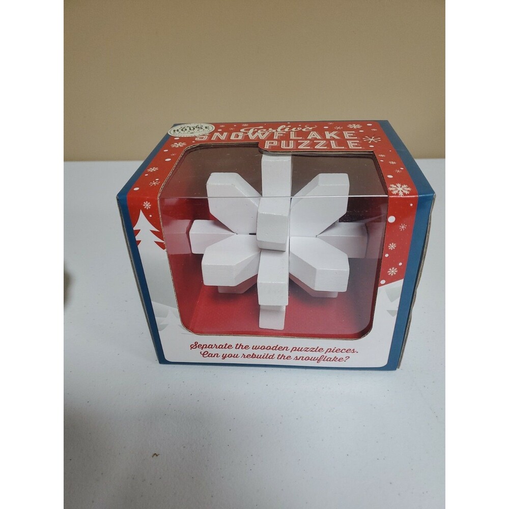 NEW Festive Snowflake Puzzle